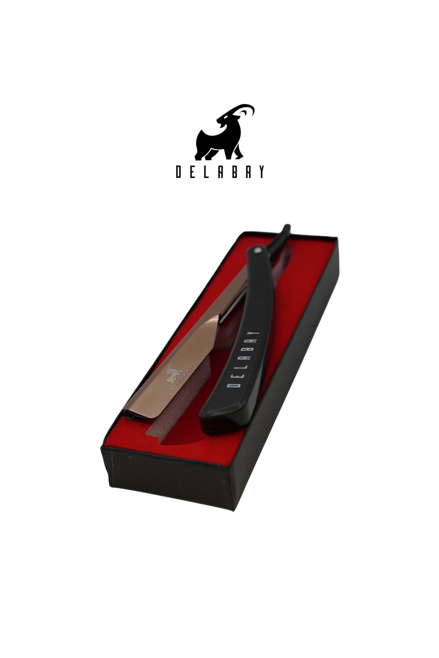 ROSE GOLD RAZOR HOLDER