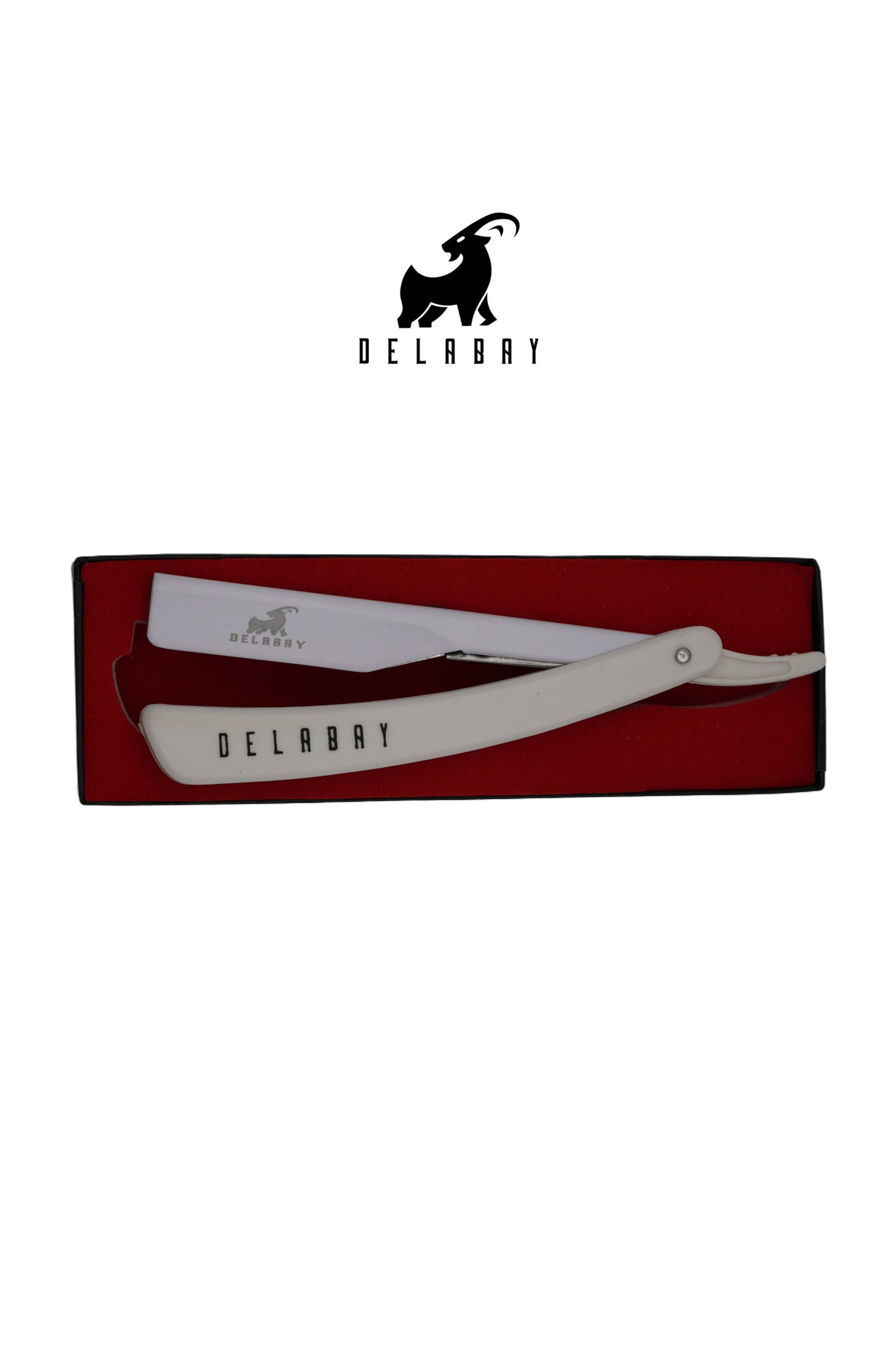 WHITE RAZOR HOLDER