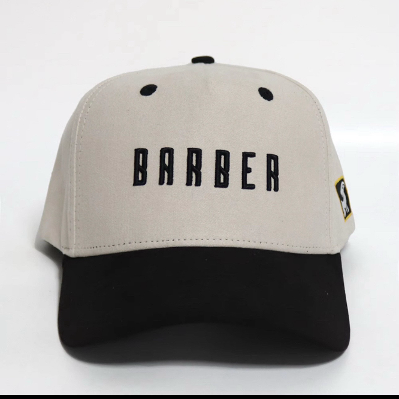 CREAM BARBER CAP
