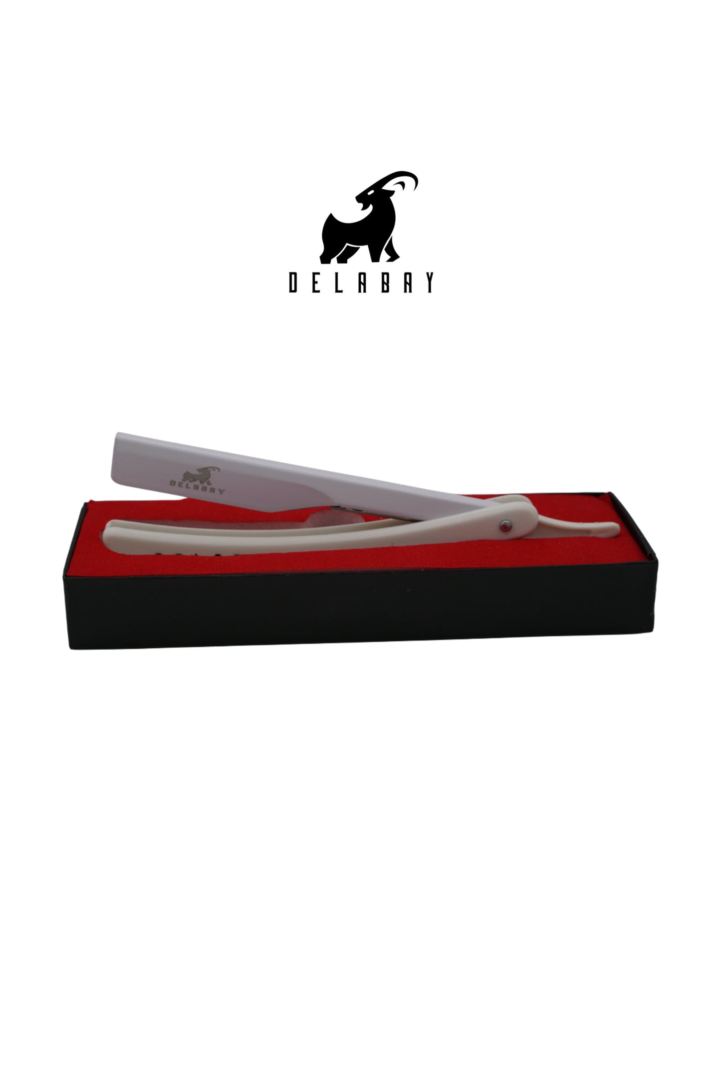 WHITE RAZOR HOLDER