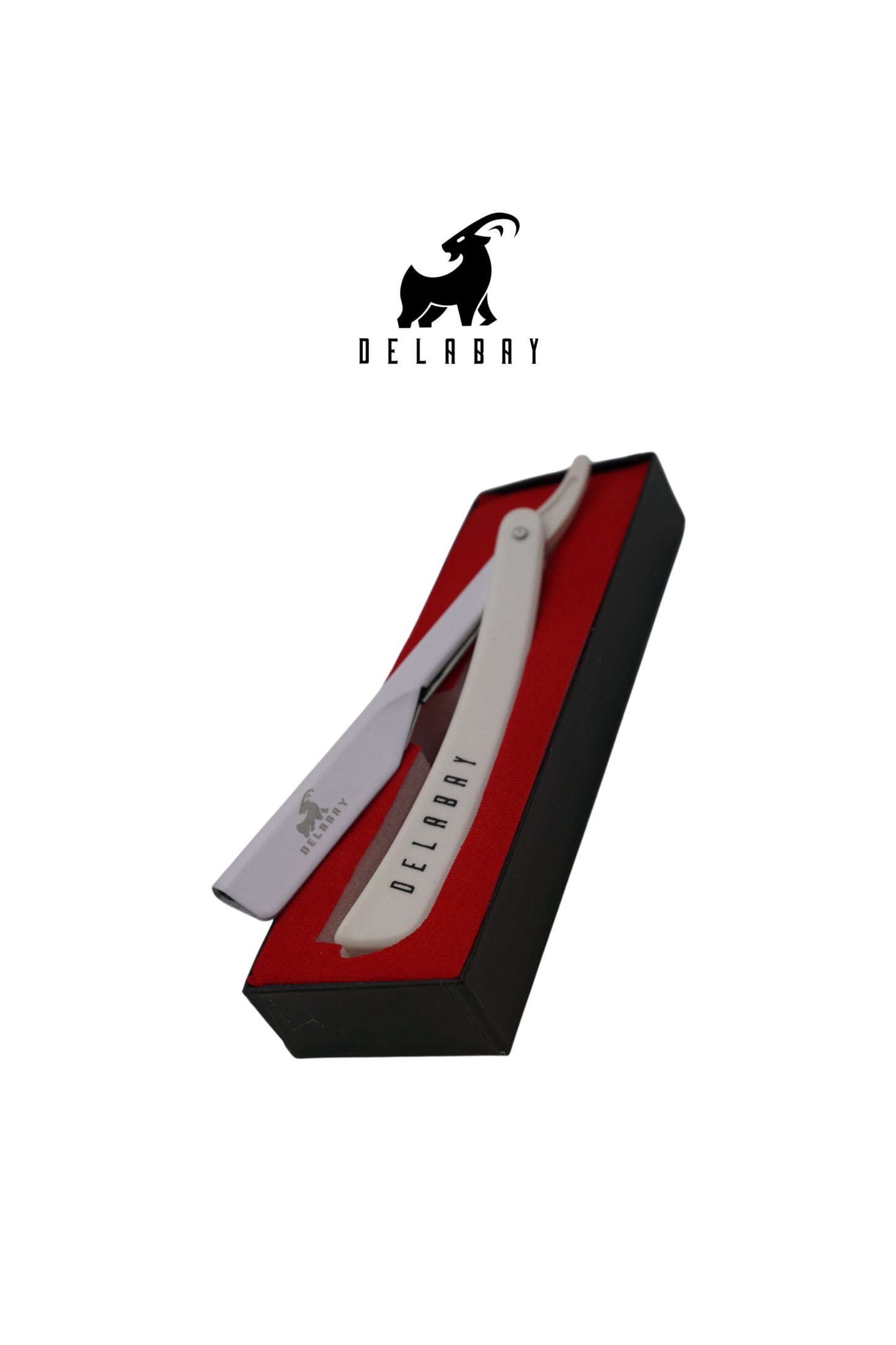 WHITE RAZOR HOLDER