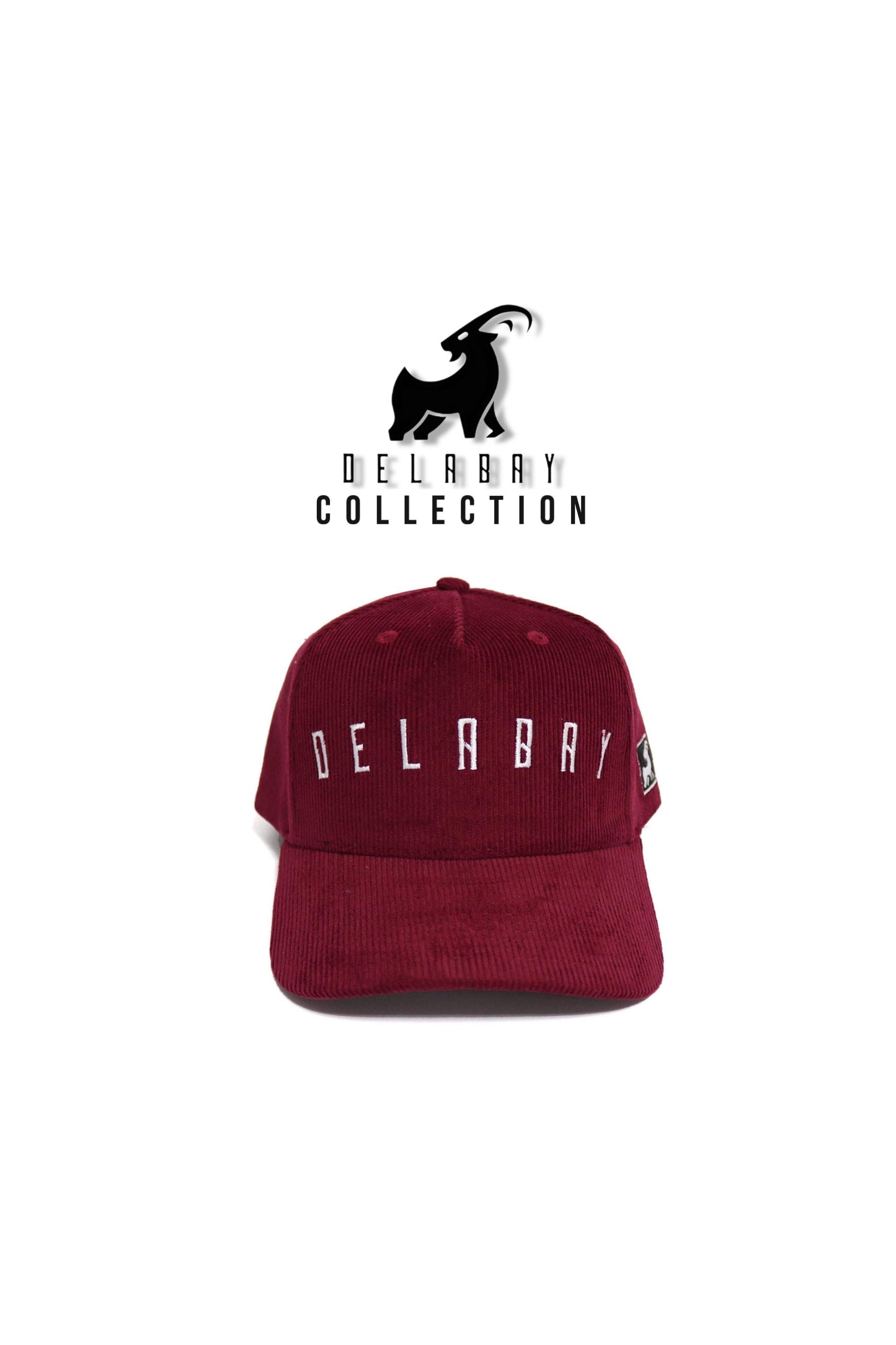 DELABAY BURGUNDY CORDUROY