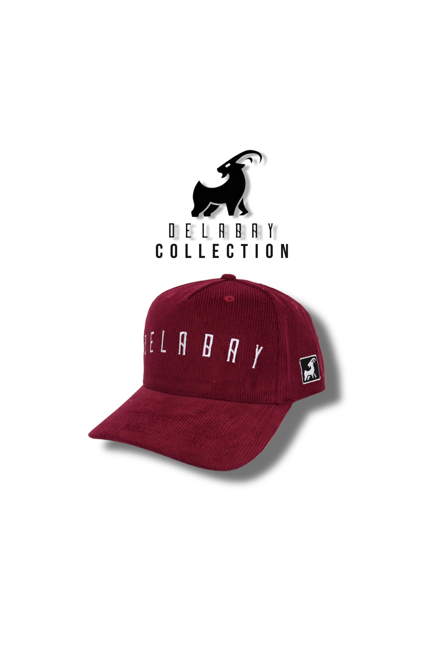 DELABAY BURGUNDY CORDUROY