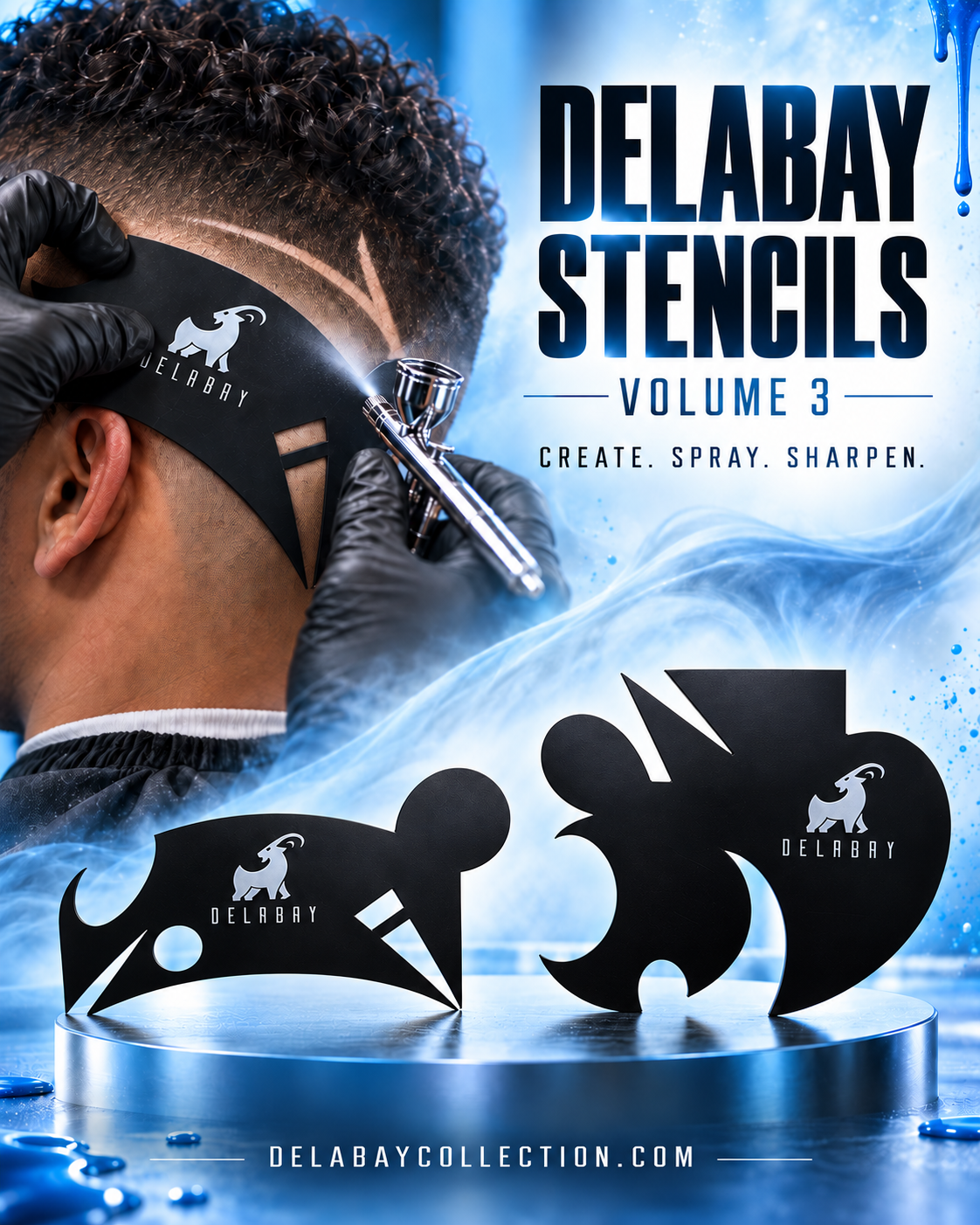 Delabay  Stencil volume 3 (2 PCS ) – Save $15.99