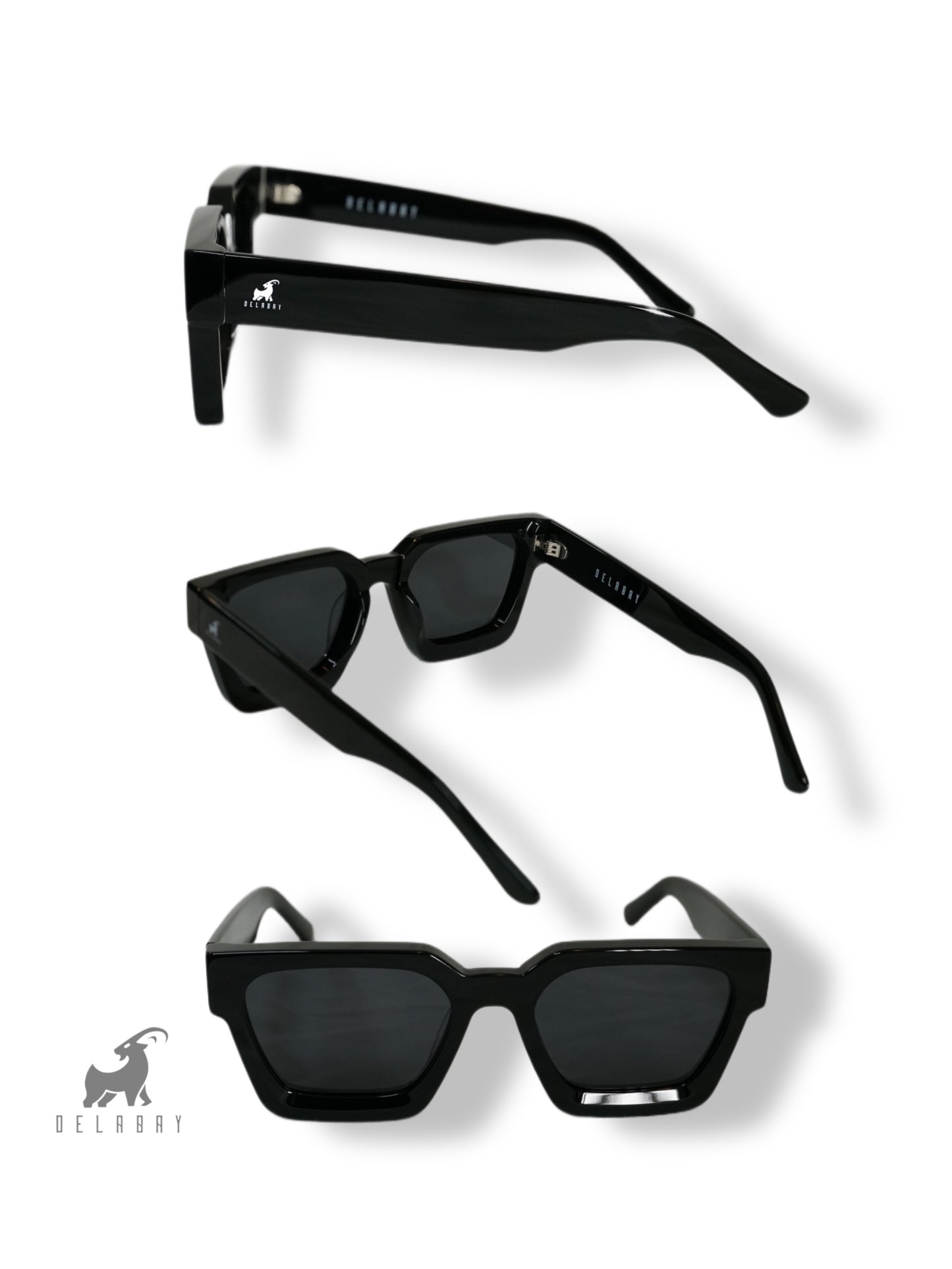 DELABAY COLLECTION- Black Sunglasses